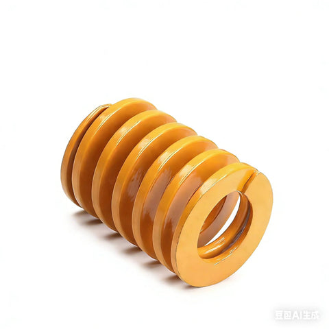 Die Springs For 3D Printers 20mm OD 10mm ID 25mm Length 65Mn Steel Spiral Compression Springs Yellow Painted 2 Pack