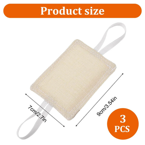 Quiet Close Door Latch Covers Cushioned Pads With Elastic Straps For Noise Reduction And Baby Safety, beige, 9x7cm, 3 pack