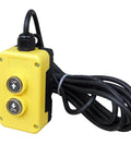 4 Wire Double Acting Dump Trailer Remote Control Switch For 12V DC Hydraulic Power Unit Up And Down Controller Ideal For Dump Trucks Lift Gates And Tipper Trailers With 15 Ft Cord And Magnetic Back