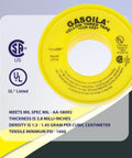 Professional Grade PTFE Thread Seal Tape for Gas Lines with Gasoila, high density leak proof seal, non toxic, half inch by 260 inches