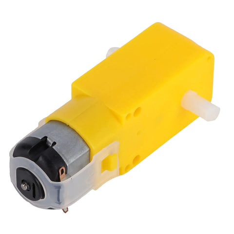 Yellow geared motor for Mecanum Wheel for Geared Motors 60mm Robot Car Wheel With Rubber Coating for Omnidirectional Movement