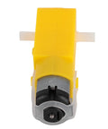 Yellow geared motor for 60mm Mecanum Wheel for Geared Motors 60mm Robot Car Wheel With Rubber Coating for Omnidirectional Movement