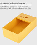 Yellow anti-rust thickened box for Hydraulic Pressure Test Pump, 2.5Mpa 25KG Manual Hydraulic Water Pressure Test Pump, Pipeline Tester Tool