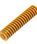 Two Pieces Yellow Extra Light Load Mold Spring For Industrial Machinery And Stamping Dies With 12mm Outer Diameter TF12x40mm