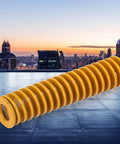 Two Pieces Yellow Extra Light Load Mold Spring For Industrial Machinery And Stamping Dies With 12mm Outer Diameter And 6mm Inner Diameter