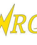 Bold yellow NRG logo with stylized lightning design