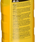 High Visibility Orange Chalk For Chalk Lines 8 Ounce Weather Resistant Marking Chalk Ideal For Metal Concrete Lumber Plastic Cardboard Exterior Use Bright Orange For Fast Visible Layouts in yellow plastic bottle with red cap, side view