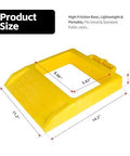 Rugged Heavy Duty Pallet Jack Chock For Maximum Stability And Safety Beefy High Friction Base Lightweight And Portable Fits Small And Standard Pallet Jacks MaxxHaul 51167 front view
