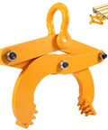 Heavy Duty Pallet Puller Clamp 1T 2204Lbs Steel Pallet Jack Puller With 5 Inch Jaw Opening Scissor Hook Pallet Grabber For Forklift