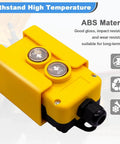 4 Wire Dump Trailer Remote Control Switch 12V DC Up Down Momentary Push Button For Double Acting Hydraulic Pump Lift Winch
