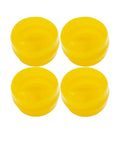 Wheel Bearing Cap Dust Cover 4 Pack M143338 For John Deere L LA LT LX D And X Series, flexible yellow protective caps