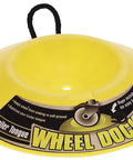 Heavy Duty Wheel Dock for Trailers and RVs With Rope Handle Keeps Trailer Tongue Wheel From Sinking in Dirt or Mud No Sweat Setup