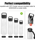 4 Pack Silicone Gasket Replacements For Yonder Water Bottles 20 Oz 25 Oz 34 Oz And 50 Oz Leak Proof O Ring Seals Silicone Sealing Rings
