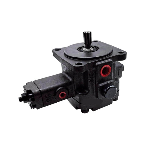 YUANFANNN Vane Pump Variable Displacement Vane Pump PVF-40-55-11S showing a compact, industrial black pump design with visible connectors