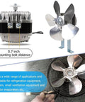 YZF18-25 Fan AC Motor 120V 18W 1.01A 60Hz Shaded Pole Condenser Motor Replace YZF10-20 YZF6-13 W0301905 in use with cooling fan blades