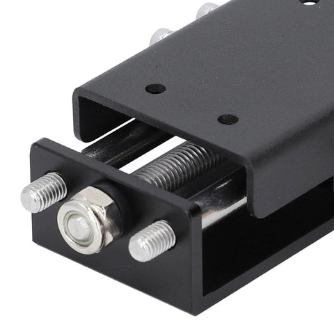 Close-up of Z Axis Screw Slide Table Linear Actuator Engraving Machines High Precision Linear Actuator Stainless Steel 3D Printer CNC Router Parts