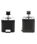 Dual view of Z Axis 42 48 Stepper Motor For K1 Max 3D Printer 1A 1.8 Degree Shaft with vertical mount and connector