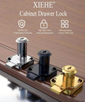 Zinc Alloy Office Desk Drawer Locks For Cabinets And File Cabinets Keyed Alike Cam Lock Cylinders in chrome, black, gold finishes