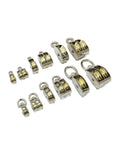 Assorted sizes of 58mm Metal Sheave Zinc Alloy Fixed Pulley Crown Block and Tackle Lifting Wheel Mini Single/Double Pulley