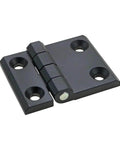 T Hinges Zinc Alloy Heavy Duty Bearings Asymmetric Door Hinges For Industrial Machinery Equipment 1 Piece, black hinge