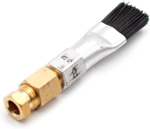 Escalator Automatic Oiling Brush Set for Chain Lubrication M8 and M10 Threads, zinc alloy with nylon brush head, pro grade maintenance tool