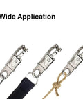 10 Pack Panic Snap Quick Release Metal Snap For Paracord And Get Back Whips With One Half Inch Eye And Quick Detach Clip Zinc Alloy Horse Snaps