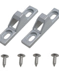 Sliding Door Keepers Glass Lock Latch Replacement Set With Mounting Screws For All Kinds Of Sliding Patio Doors Zinc Alloy