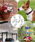 4 Pack Double Sided Clips Three And A Half Inch Double Ended Snap Hooks Zinc Alloy Outdoor for pet dog leash, buckets, and more