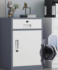 Two high quality zinc alloy thumb operated offset cam locks with T handle deliver secure quick access for cabinets and drawers.