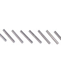 Eight Pack 3/16 By 1-3/4 Inch Zinc Machine Keys 2161 For Power Transmission Shafts To Hold Machinery Parts In Place