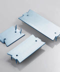 Zinc Nail Protection Plate One And A Half Inch By Three Inch 16 Gauge Anti Nail Shield for Wood Studs and Wiring Protection Steel Cable Protector