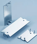 Zinc Nail Protection Plate One And A Half Inch By Three Inch 16 Gauge Anti Nail Shield For Wood Studs And Wiring Protection Steel Cable Protector