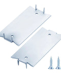 Zinc Nail Protection Plate One And A Half Inch By Three Inch 16 Gauge Anti Nail Shield for Wood Studs with screws