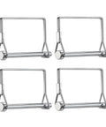 4 Pack Zinc Plated One Quarter Inch Safety Hitch Pins for Utility Trailers, RVs, Boats, Lawn Tractors, and Farm Equipment