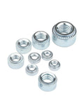 Pressure Rivet Nut Kit M2 To M10 Zinc Plated Self Clinching Nuts Sert Press Nut For Metal Sheet Mounting, 20 To 200 Pieces