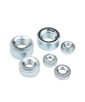 Various sizes of Pressure Rivet Nut Kit M2 To M10 Zinc Plated Self Clinching Nuts Sert Press Nut for metal sheet mounting