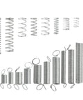 DIY Friendly 200 Piece Zinc Plated Steel Coil Spring Wire Set For Extension And Compression Springs Repair Tool Kit With 20 Kinds Eight Sizes