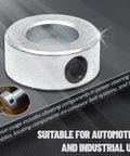 (4-Pack) Zinc Plated Carbon Steel 5/8" Bore Shaft Collars Sets - Screw Style Collars for Automotive and Industrial Use