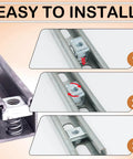Zinc-plated spring strut channel nut delivers fast, vibration-resistant mounting for 1/4-20 and 3/8-16 channels, installation steps.