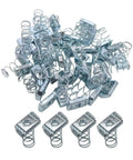 3/8-16 Strut Channel Nuts With Zinc Electroplate Finish, Long Spring Nuts For Secure Attachments On Strut Channel, Reinforced Design