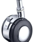 ✝️ 40mm caster wheel - brake abs (plastic) stem built for smooth motion, steady alignment, and clean installs; side view
