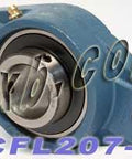 1-1/4 Lager UCFL-207-20 + 2-Bolzen-Flanschlager - Lager online kaufen - Schneller US-Versand