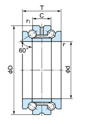 100TAD20 P5 2 Richtung Thrust 100x150x60 - Lager online kaufen - Schneller US-Versand