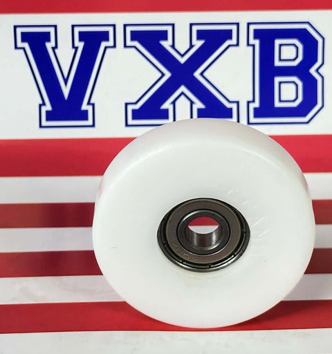 Lager mit 8mm Bohrung - 50mm weißer Kunststoffreifen 8x50x12mm - Lager online kaufen - Schneller US-Versand