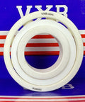 7206 Vollkeramisches ZrO2-Kugellager 30x62x16mm vor einem Hintergrund mit dem VXB-Logo.