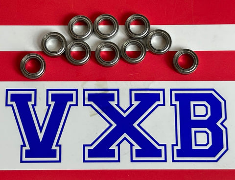 10-Pack 6x10mm - Doppelt Shielded 6x10x3 Miniaturlager