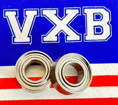 2-Pack Keramiklager 4x8x3 Stainless Steel Shielded Miniaturlager