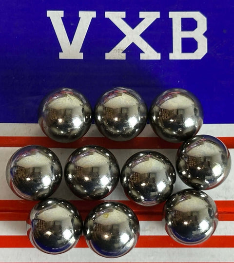 10-Pack 5/8" Kohlenstoffstahl-Lagerkugeln G40