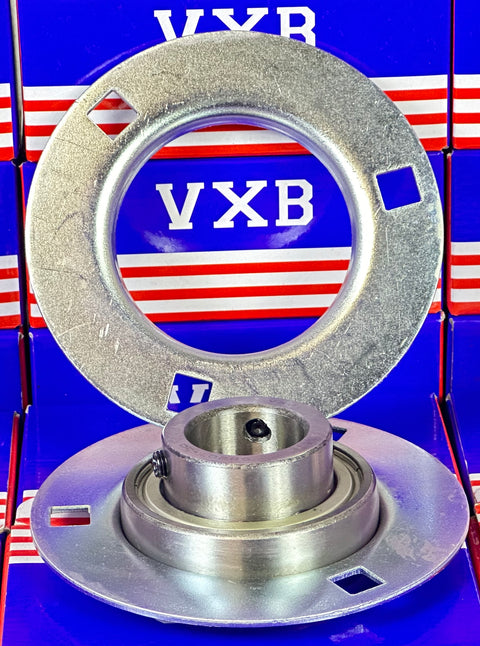 1-1/4" inch 3-Schrauben-Flanschgehäuse SBPF207-20 Pressstahl-Gehäuselager - Lager online kaufen - Schneller US-Versand