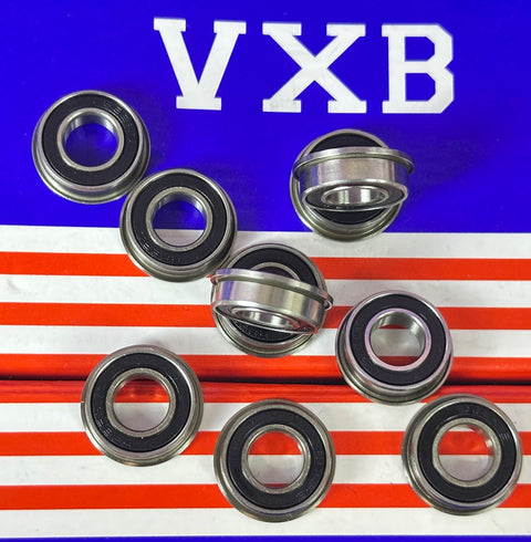 10-Pack Flanschlager 2RS 8x16x5mm - Sealed - Miniatur - Lager online kaufen - Schneller US-Versand